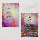 MAGIC ERINNERUNGEN MONOGRAMM VISITENKARTE (Vorne/Hinten)