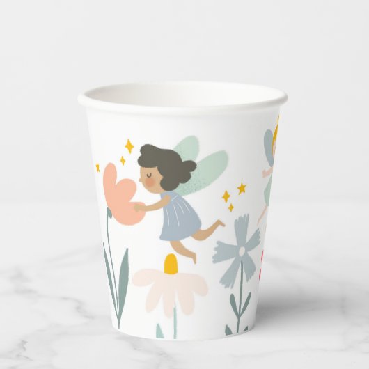 Magic Fairies Geburtstagsparty Pappbecher (Vorderseite)