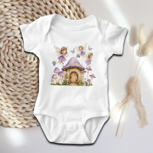 Magic Fairies Lila Garden Baby Strampler