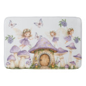 Magic Fairies Lila Garden Badematte (Vorderseite)