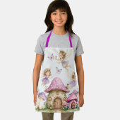 Magic Fairies Pink Mushrooms Kinder Schürze (Insitu)