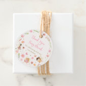 Magic Fairy Garden Floral Geburtstag Geschenkanhänger (Beispiel)