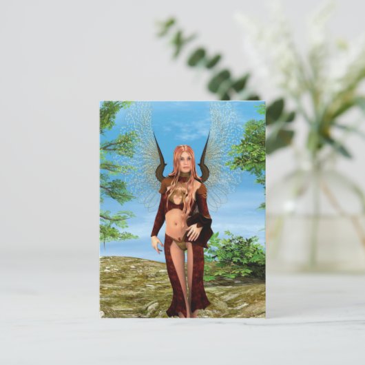 Magic Fairy Postkarte (Stehend Vorderseite)