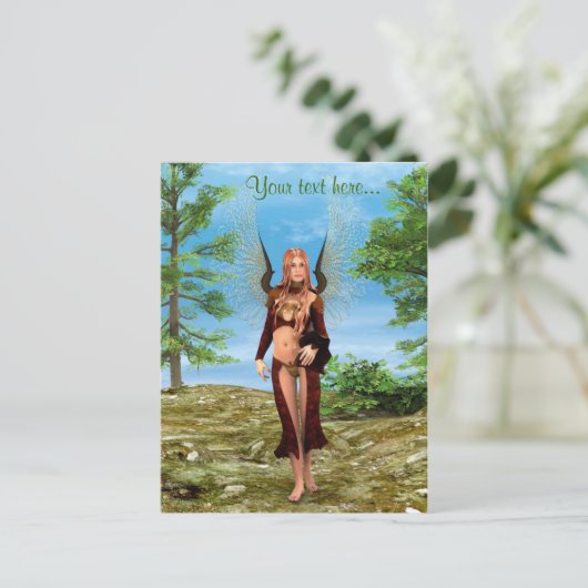 Magic Fairy Postkarte (Stehend Vorderseite)