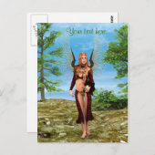 Magic Fairy Postkarte (Vorne/Hinten)
