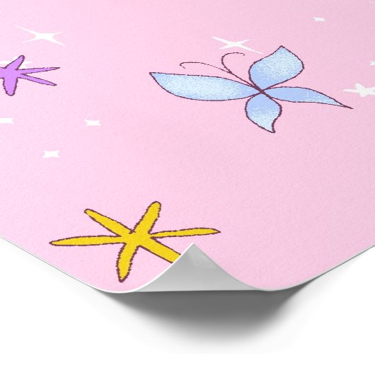 Magic Fairy Princess Poster (Ecke)