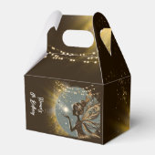 Magic Fairy Silhouette am Kindergeburtstag Geschenkschachtel (Vorderseite)