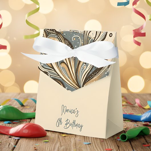 Magic Fairy Silhouette Kindergeburtstag Geschenkschachtel