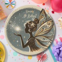 Magic Fairy Silhouette Kindergeburtstag
