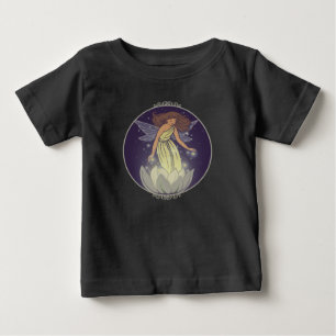 Magic Fairy White Blume Glow Fantasy Art Baby T-shirt