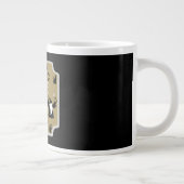 Magic Fantasy Wizard Gift Jumbo-Tasse (Rechts)