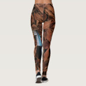 Magic Feather auf Baobab Verlasse Leggings (Rückseite)