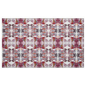 MAGIC FOLLET OF MUSHROOMS Red White Flora Fantasy Stoff (Fat Quarter (45,7 x 55,9 cm))