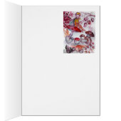 MAGIC FOLLET OF MUSHROOMS Red White Floral Fantasy (Innen (Rechts))