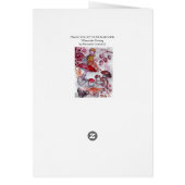 MAGIC FOLLET OF MUSHROOMS Red White Floral Fantasy (Hinten)