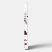 MAGIC FOLLET OF MUSHROOMS Red White Floral Fantasy Case-Mate iPhone Hülle (Rückseite / Links)