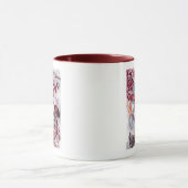 MAGIC FOLLET OF MUSHROOMS Red White Floral Fantasy Tasse (Zentrum)