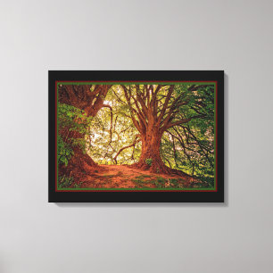 Magic Forest Canvas Print Leinwanddruck