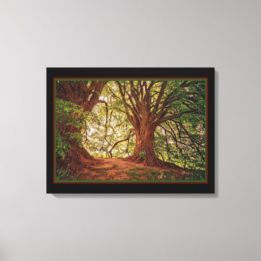 Magic Forest Canvas Print Leinwanddruck (Vorderseite)