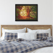 Magic Forest Leinwanddruck (Insitu (Schlafzimmer))
