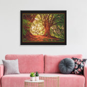Magic Forest Leinwanddruck (Insitu (Wohnzimmer))