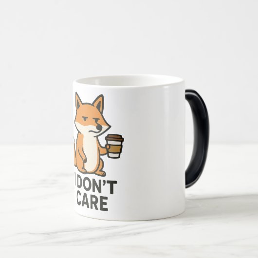 Magic Fox Mug Verwandlungstasse (VorderseiteRechts)