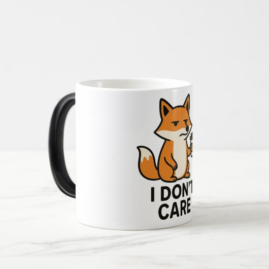 Magic Fox Mug Verwandlungstasse (Vorderseite Links)