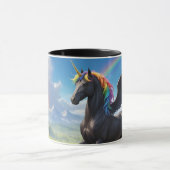 Magic Friesenpferd Alicorn Tasse (Zentrum)