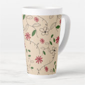 Magic Garden Blume Muster Milchtasse (Rechte Ecke)