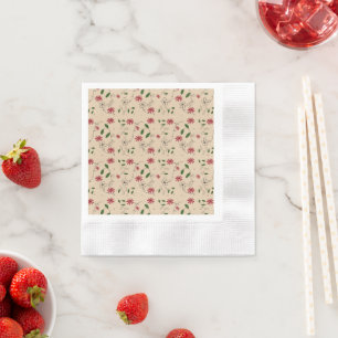 Magic Garden Blume Muster Serviette