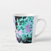 Magic Garden Blume Print Latte Tasse (Rechts)