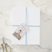 Magic Garden Fairy - Geschenk Tag Geschenkanhänger (Mit Garn)