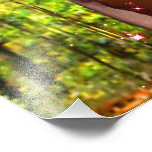 Magic Garden Fotodruck (Ecke)