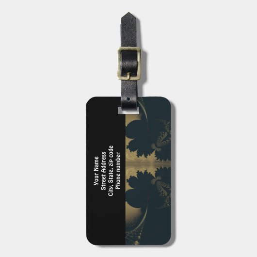 Magic Garden Gepäckanhänger (Vorderseite vertikal)