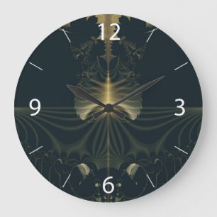 Magic Garden Große Wanduhr