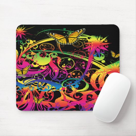 Magic Garden Mouse Mat Mousepad (Mit Mouse)