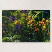 Magic Garden Nature Blume Fern Puzzle (Horizontal)