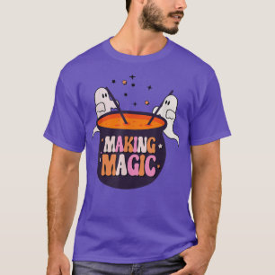Magic Ghost Witch Posion Hexe Vibes Spooky machen T-Shirt