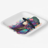 MAGIC GIRL PAPPTELLER (Gewinkelt)