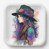 MAGIC GIRL PAPPTELLER (Vorderseite)