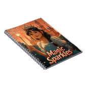 Magic Glitzern Princess Journal - Fun Notebook Notizblock (Rechte Seite)