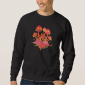 Magic Goblincore Aesthetic Mushrooms Fairy Dust Fa Sweatshirt (Vorderseite)