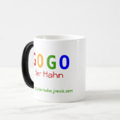 MAGIC GOGO  CUP -die Tasse, die dich verzaubert Verwandlungstasse (Vorderseite Links)