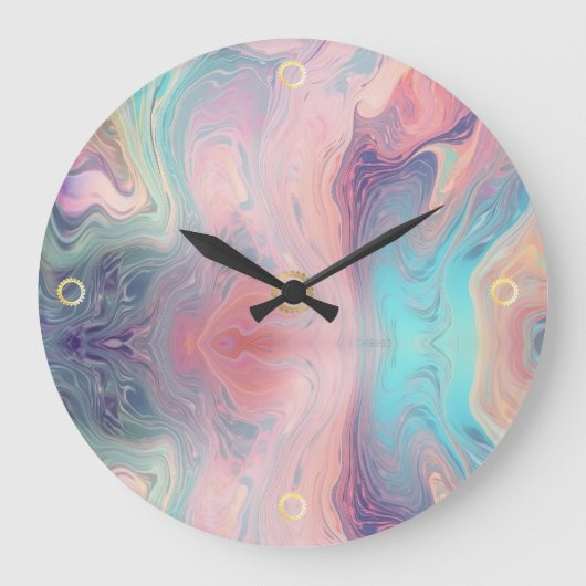 MAGIC GRADIENT GROßE WANDUHR (Vorderseite)