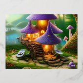 Magic Graphic Folien Feiertagspostkarte (Rückseite)