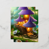 Magic Graphic Folien Feiertagspostkarte (Vorderseite/Rückseite)