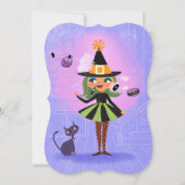 Magic Green Hair Hexe Lavender & Pink DIY Blank Einladung (Vorderseite)