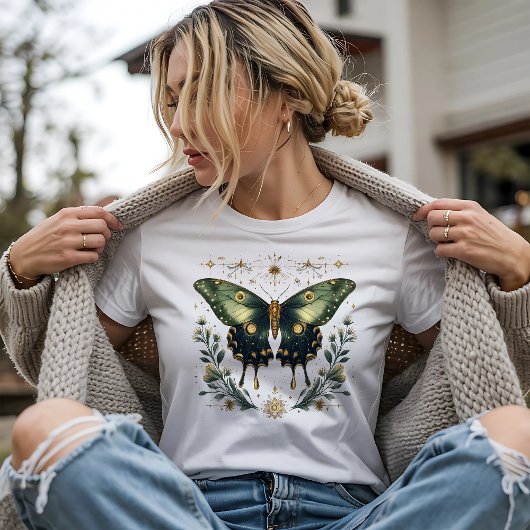 Magic Green Moth T-Shirt