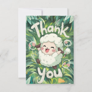 Magic Greeting Sheep Dankeskarte