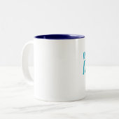 Magic Happen Typografy Tasse machen (Vorderseite Links)